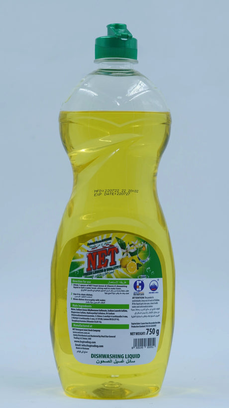 NET Dishwashing Liquid 750 gr