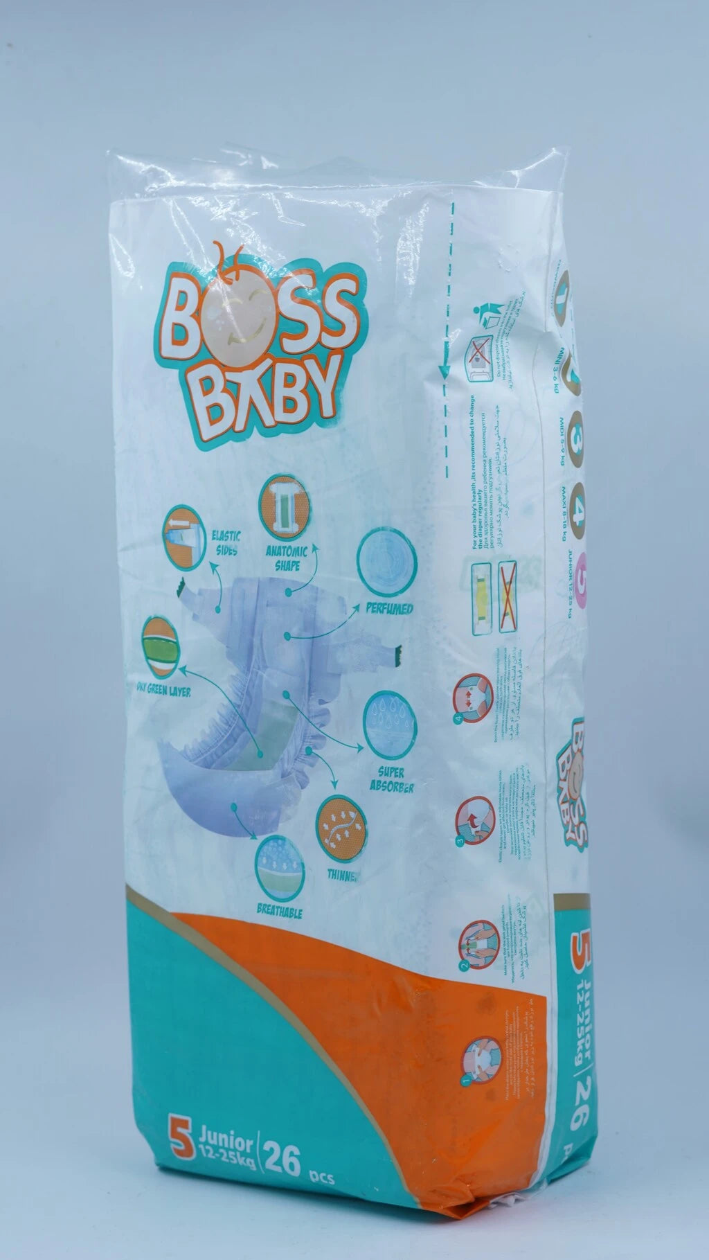 Boss Baby Diaper 12-25kg Baby