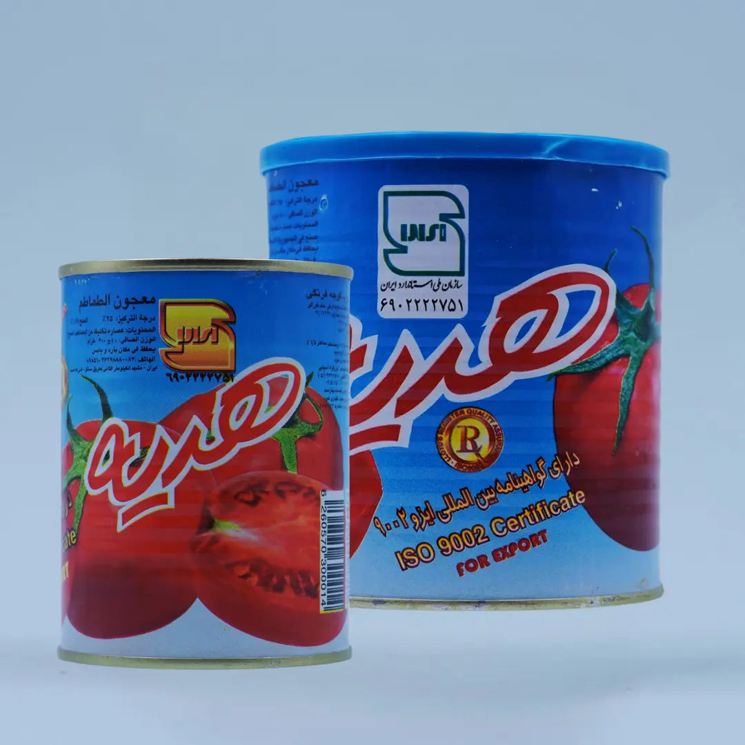 Hadia Irani Tomato Paste 400/800gr