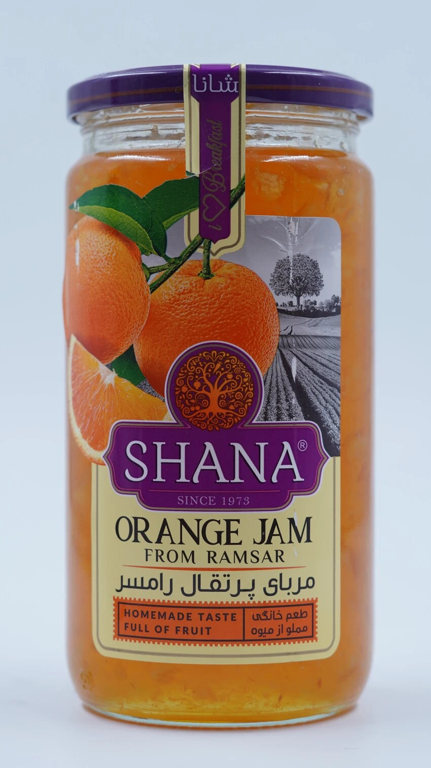 Shana Irani orange jam 810 gr