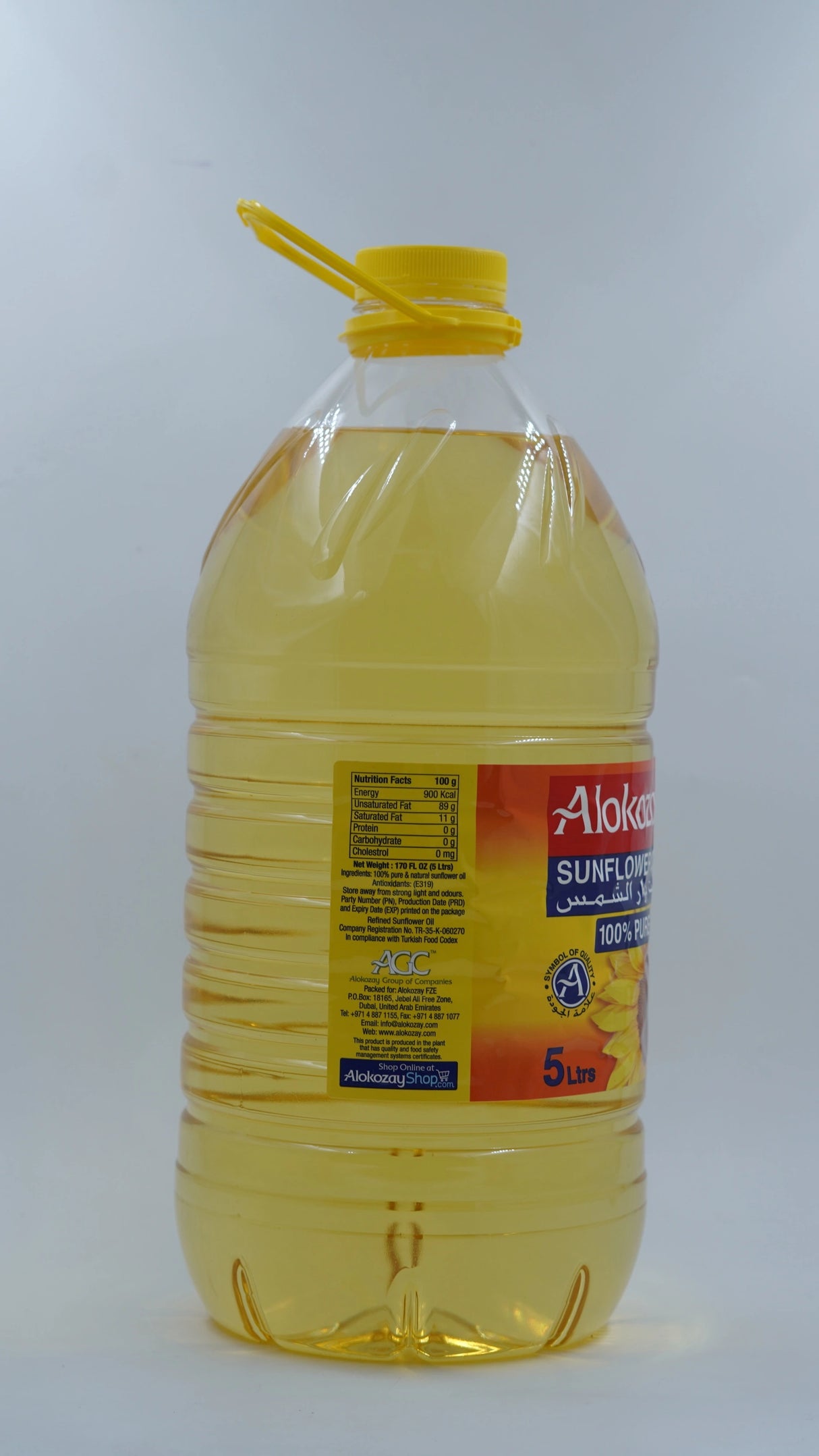 Alokozay sunflower oil 1.5/5 L