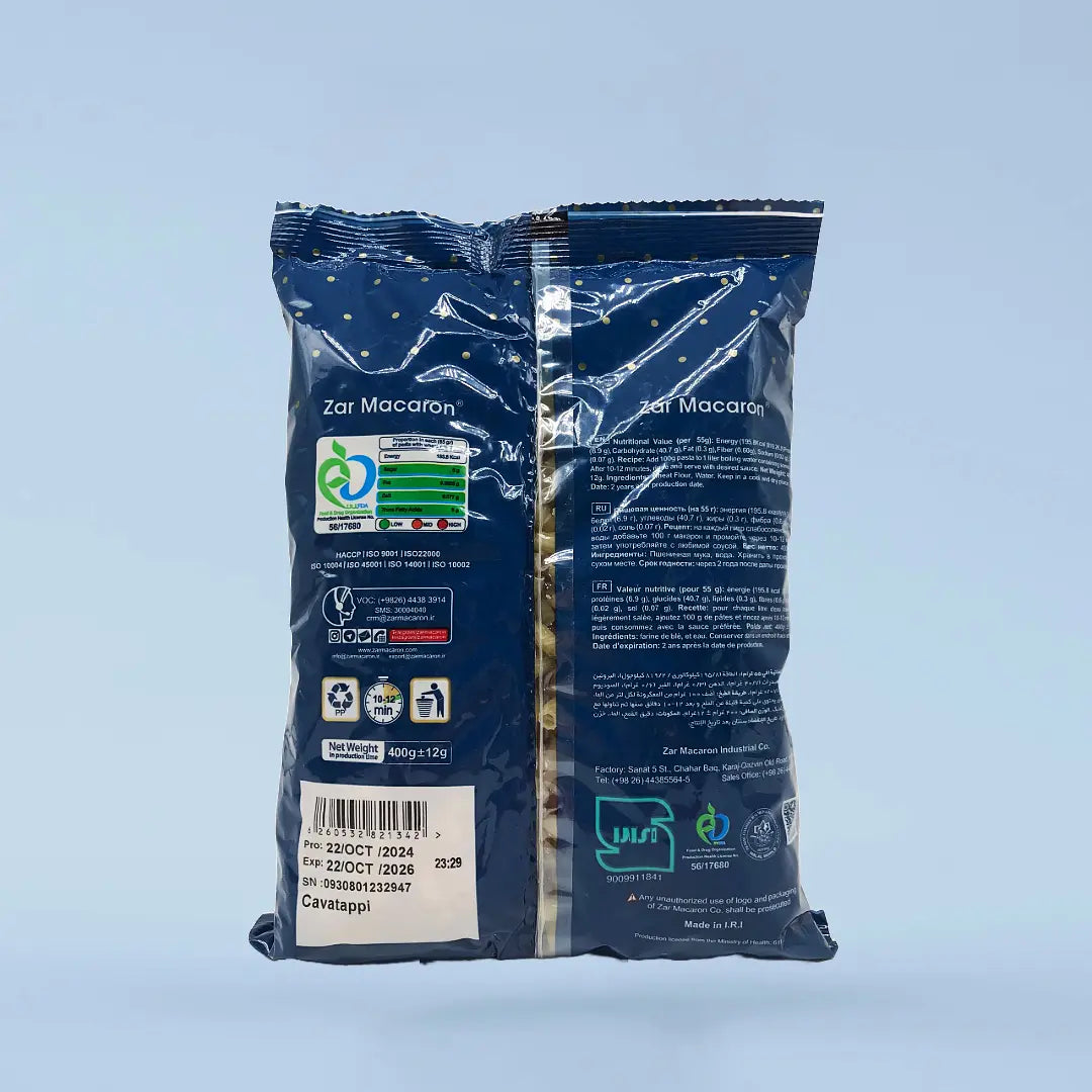 Zar Pasta {Macaraon} 400gr