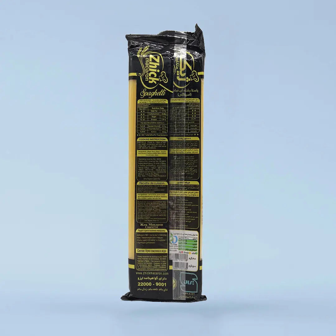 Zhick Spaghetti (Aash) 400 gr